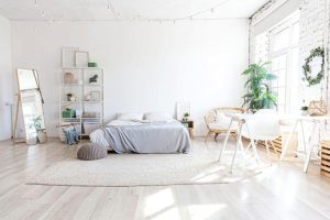 ¿Cómo decorar un dormitorio muy grande?