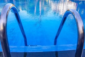 La piscina de aluminio