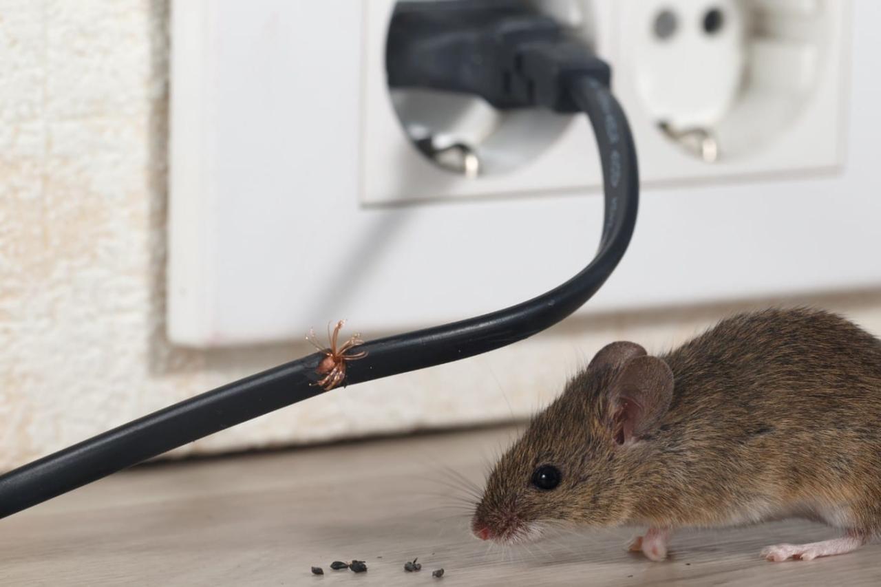 Ratón en la casa